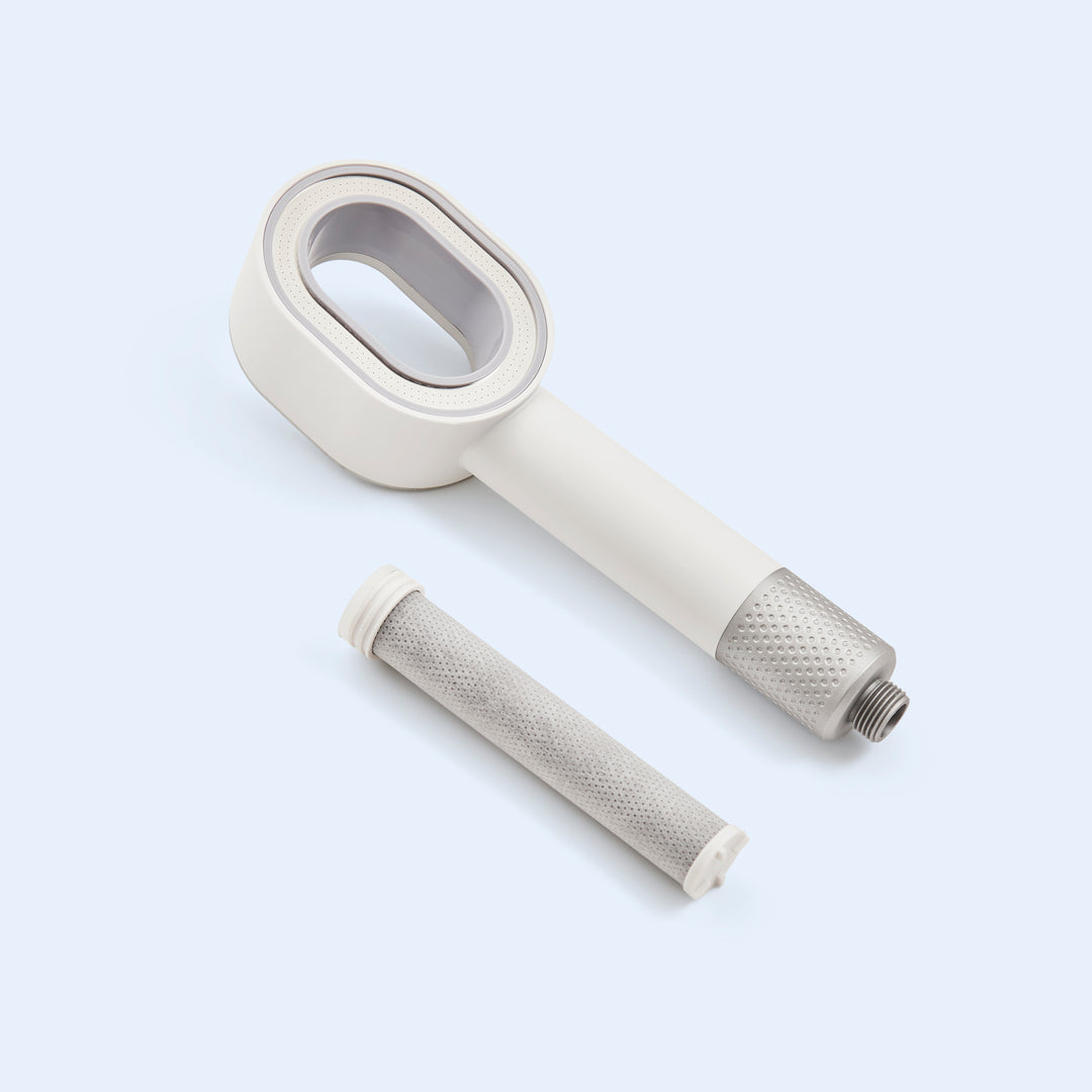 Det filtrerande duschhuvudet